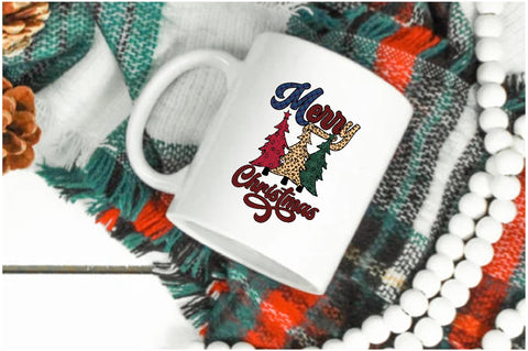 Vintage Merry Christmas Tree Sublimation Sublimation Jagonath Roy 