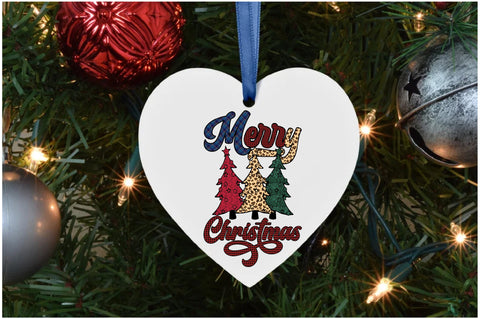 Vintage Merry Christmas Tree Sublimation Sublimation Jagonath Roy 