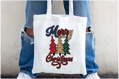 Vintage Merry Christmas Tree Sublimation Sublimation Jagonath Roy 