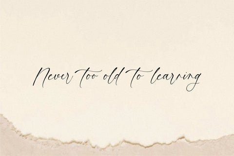 Vintage Painting Font Aestherica Studio 