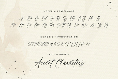 Vintage Painting Font Aestherica Studio 