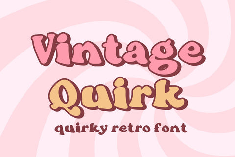 Vintage Quirk - A Handwritten Retro Font Font Freeling Design House 