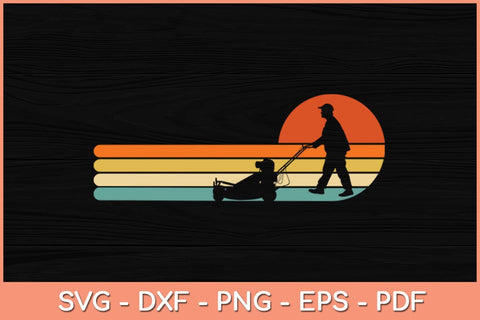 Vintage Retro Gardening Svg Design SVG artprintfile 