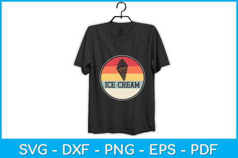 Vintage Retro Ice Cream Summer Svg Design SVG artprintfile 