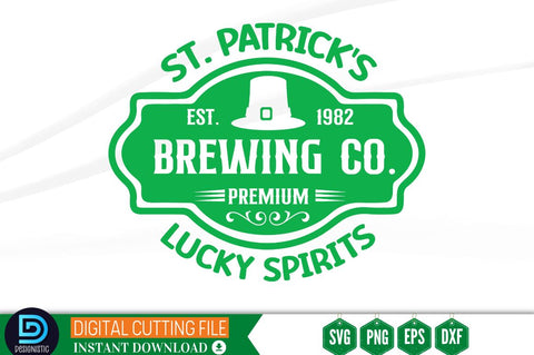 Vintage Retro St patrick's Day SVG Bundle SVG DESIGNISTIC 