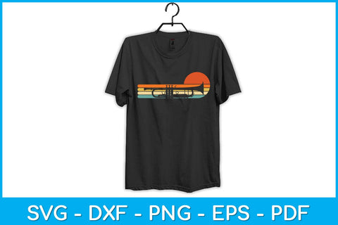 Vintage Retro Style Trumpet Player Svg Cutting File SVG artprintfile 