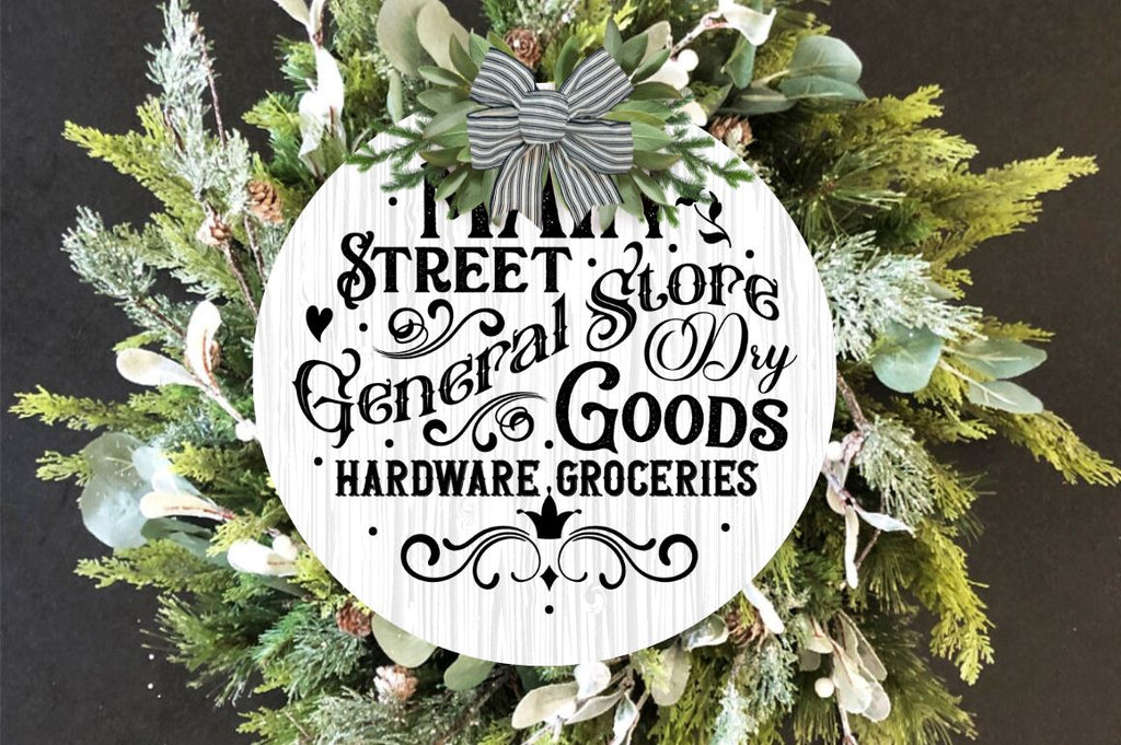 Vintage Round Sign Svg Bundle - So Fontsy