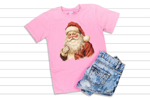vintage santa Christmas Bundle Sublimation Regulrcrative 