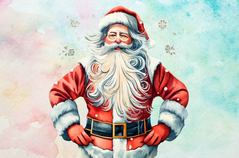 Vintage Santa Sublimation Bundle Sublimation designartist 