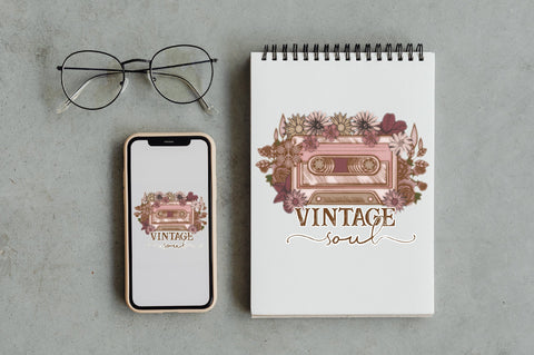 Vintage Soul Vintage Music Cassette Sublimation Sublimation Jagonath Roy 