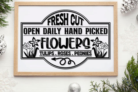 Vintage Spring Sign SVG Bundle SVG DESIGNISTIC 