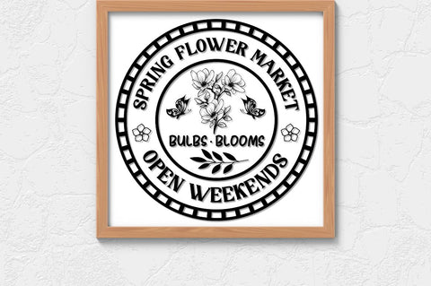 Vintage Spring Sign SVG Bundle SVG DESIGNISTIC 