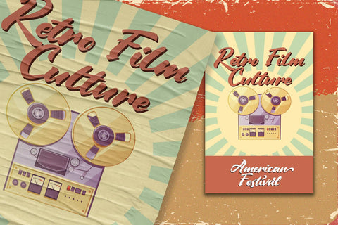 Vintage Style - Bold Script Font Font StringLabs 