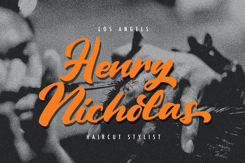 Vintage Style - Bold Script Font Font StringLabs 