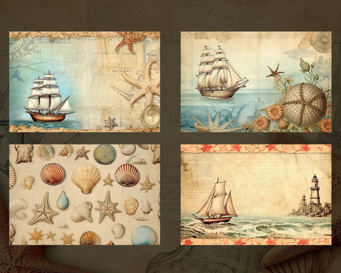 Vintage Summer Background, Old Paper, JPG Sublimation nikola 