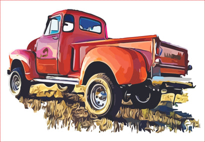 Vintage Truck png, sublimation graphics, clipart Sublimation sublimationhappy 