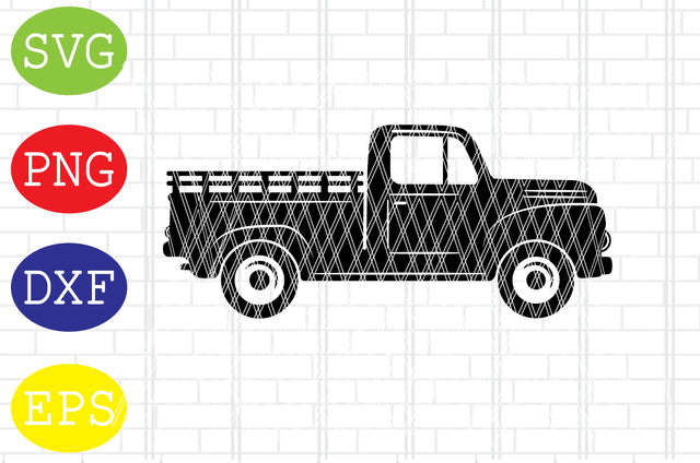 Vintage Truck Svg, Truck Svg Files, Farm Truck Svg, Truck Svg, Truck Clipart, Farmhouse Truck Svg, SVG DigitalSvgFiles 