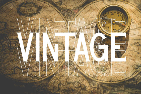 Vintage Vanguard Font Masyafi Studio 