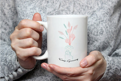 Vintage Wildflowers Sublimation Bundle Sublimation Creativeart88 