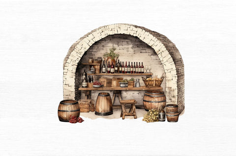 Vintage Wine Cellar Sublimation Sublimation Regulrcrative 