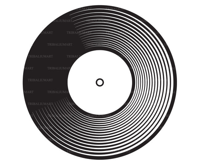 Vinyl record SVG TribaliumArtSF 