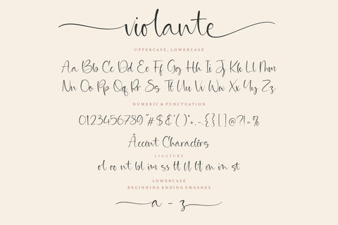 Violante Modern Handwritten Font Font Balpirick 