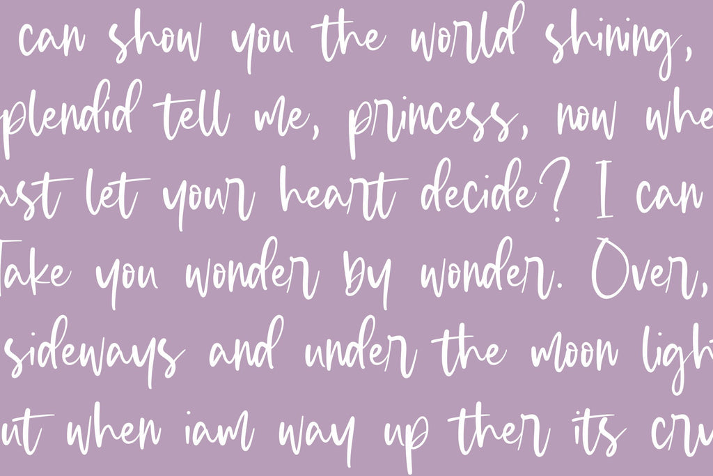 Violet Twinkle Modern Handwritten Script Font - So Fontsy