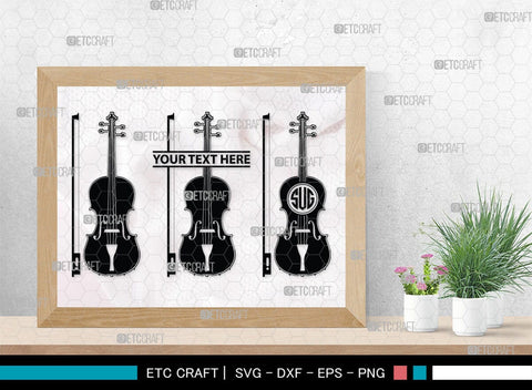 Violinist Monogram, Violinist Silhouette, Violinist SVG, Violin Player Svg, Music Svg, Violin Svg, Violin Musicians Svg, SB00136 SVG ETC Craft 