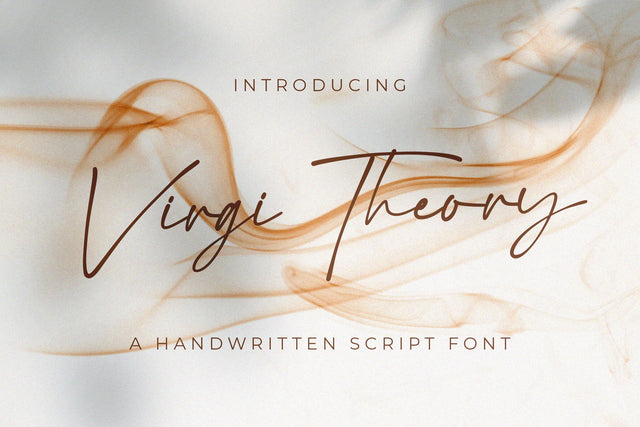 Virgi Theory - Handwritten Font Font StringLabs 