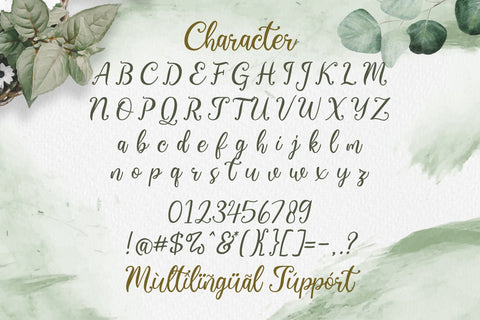 Virgiluna - Modern Calligraphy Font Font StringLabs 