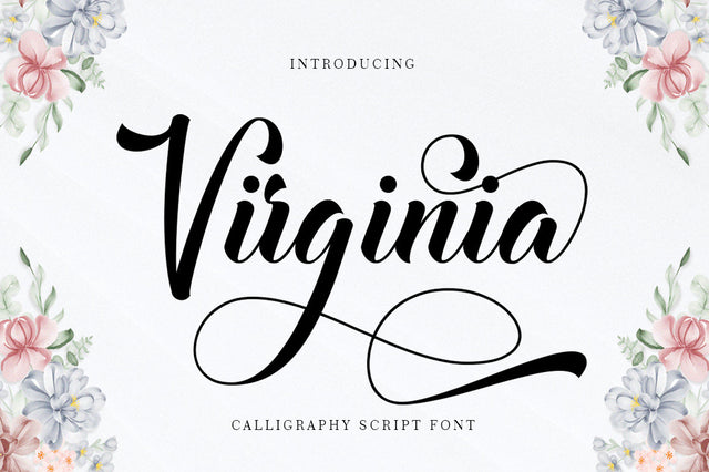 Virginia Font gatype 