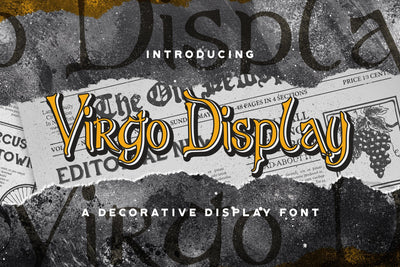 Virgo Display - Haunted Display Font Font StringLabs 