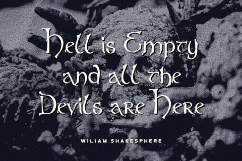 Virgo Display - Haunted Display Font Font StringLabs 