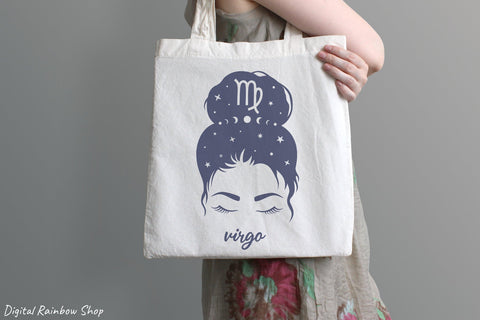 Virgo svg bundle, Zodiac signs svg, constellation svg SVG Digital Rainbow Shop 