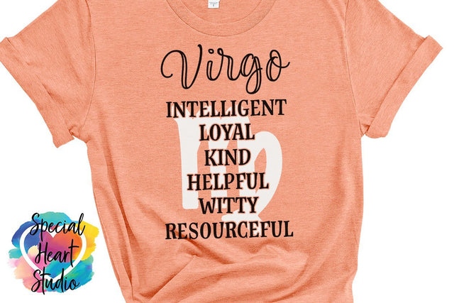 Virgo Zodiac Sign SVG Special Heart Studio 