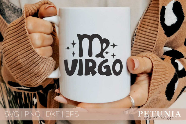 Virgo Zodiac Sign SVG | Zodiac SVG SVG Petunia Digital Design 