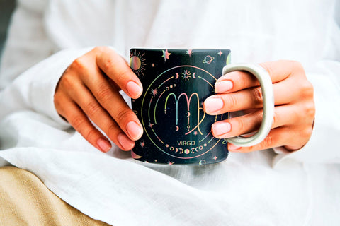 Virgo zodiac sublimation mug design Sublimation KMarinaDesign 
