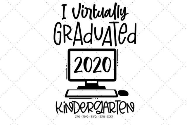 Virtual, Graduation Shirts, Grade Svg, Virtually Graduated, Class of 2020, Graduation 2002, Graduate Gift SVG SVG Digital Designer 