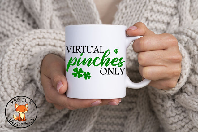 Virtual Pinches Only 2021 SVG | St Patrick's Day SVG File SVG RedFoxDesignsUS 