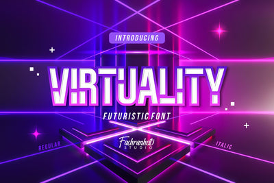 Virtuality Font Fachranheit Studio 
