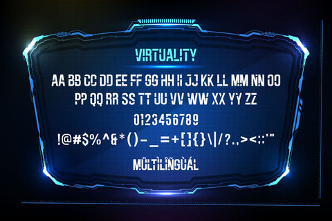 Virtuality Font Fachranheit Studio 