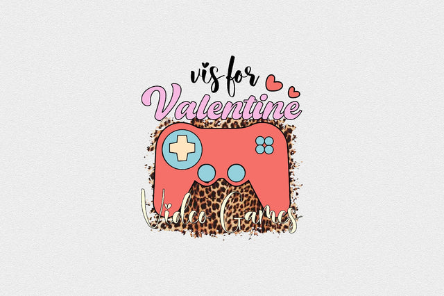 vis for valentine video games Sublimation SVGArt 