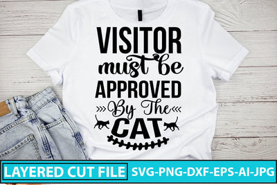 VISITORS MUST BE THE APPROVED SVG Cut File SVG Syaman 