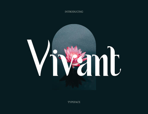 Vivant Serif Font Font inferno.studio3 