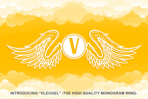 Vleugel Monogram Font Abo Daniel Studio 