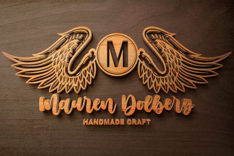 Vleugel Monogram Font Abo Daniel Studio 