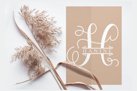 vlorina monogram Font nur huda 