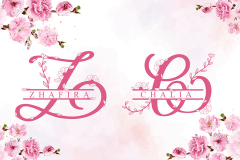 vlorina monogram Font nur huda 