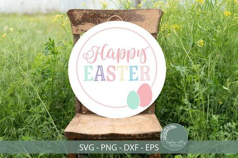 VOL 2 Easter Round Sign Bundle-Easter SVG Bundle SVG Linden Valley Designs 