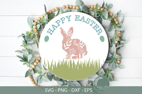 VOL 2 Easter Round Sign Bundle-Easter SVG Bundle SVG Linden Valley Designs 